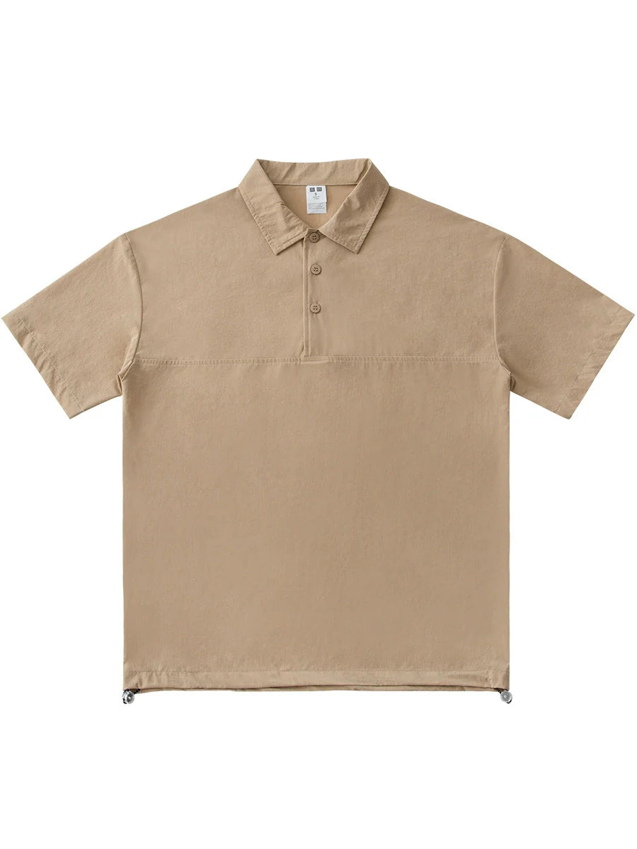 26 Men's quick-drying ice silk polo shirt