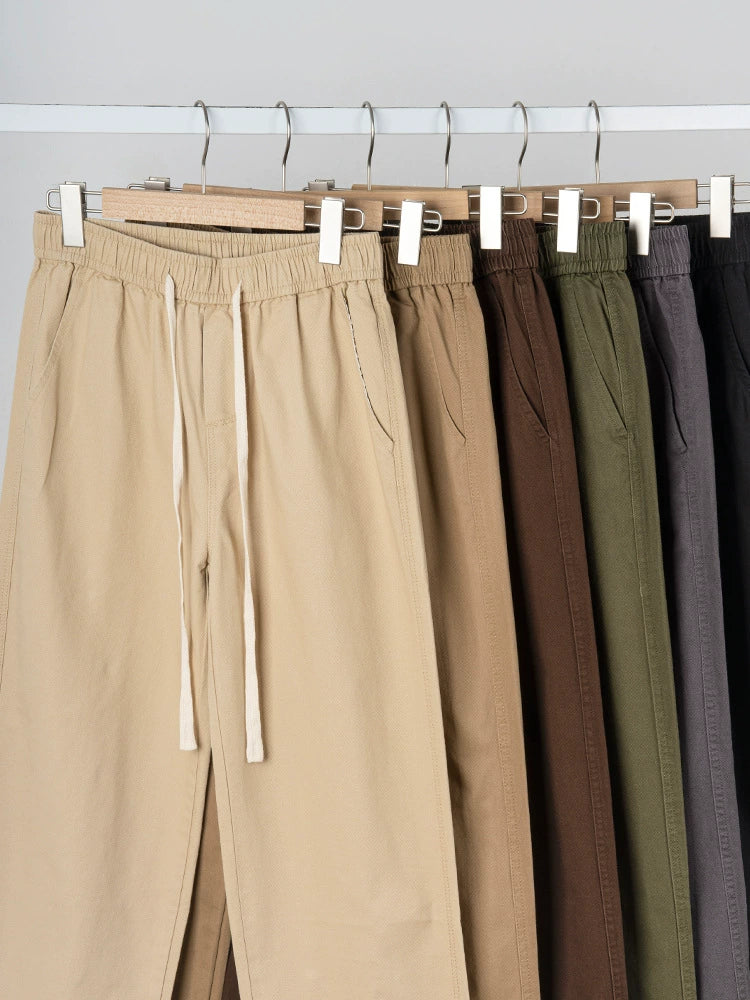 26 Pure cotton multi-color Maillard straight leg pants