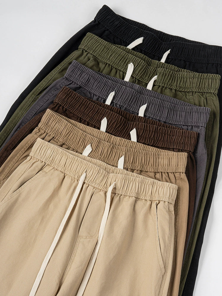 26 Straight-leg pants, versatile casual pants, couple's long pants