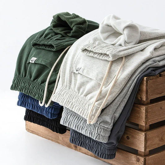 26 Fleece style casual pants straight leg sweatpants