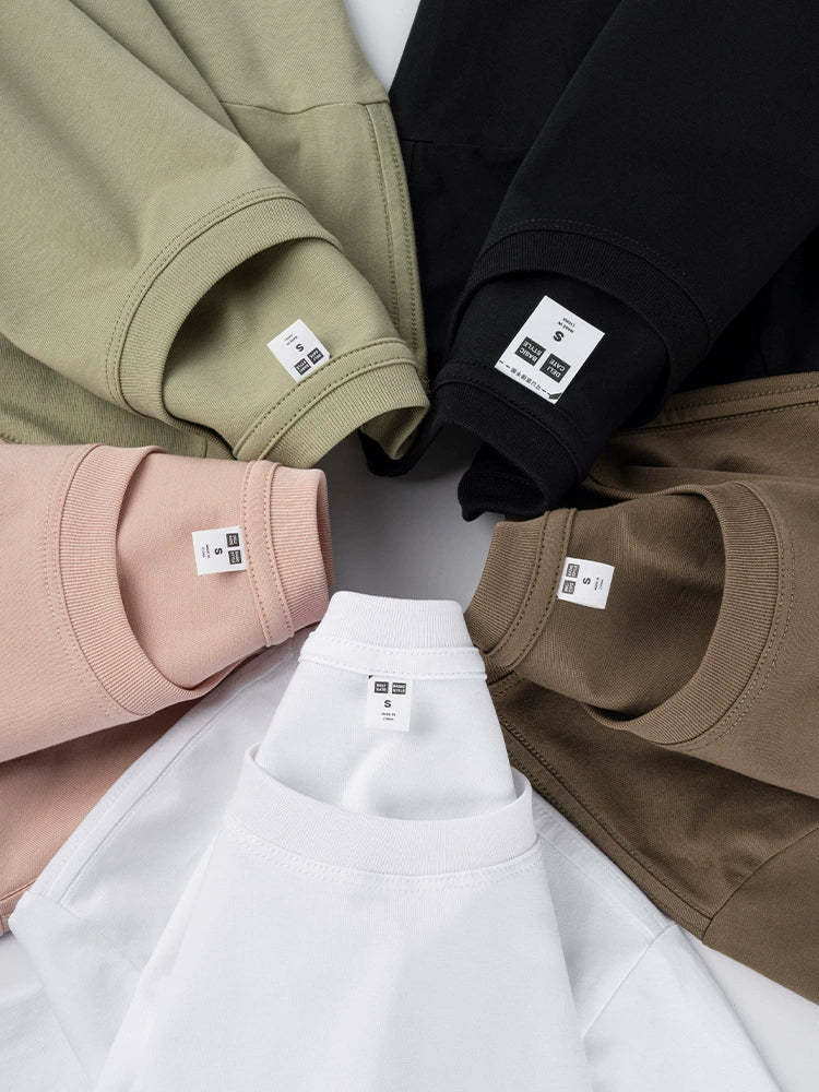 26 Summer short-sleeved T-shirt made of pure cotton serifil fabric