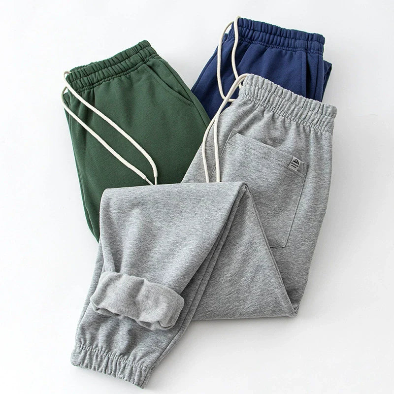 26 Fleece style casual pants straight leg sweatpants