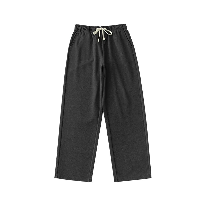 26 New autumn and winter heavyweight pants with diagonal stripes for men