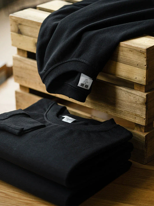 26 Solid color autumn and winter casual simple cotton sweatshirt