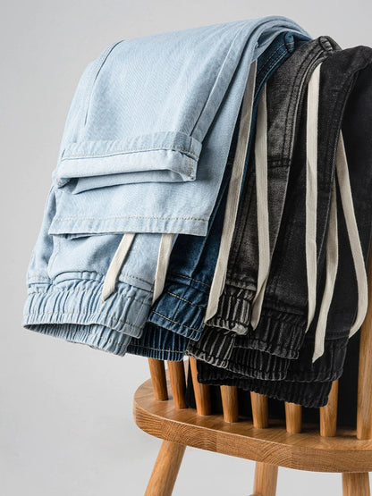 26 New style jeans, simple, versatile and casual