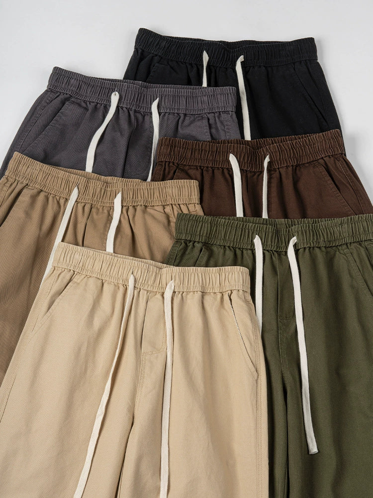 26 Straight-leg pants, versatile casual pants, couple's long pants