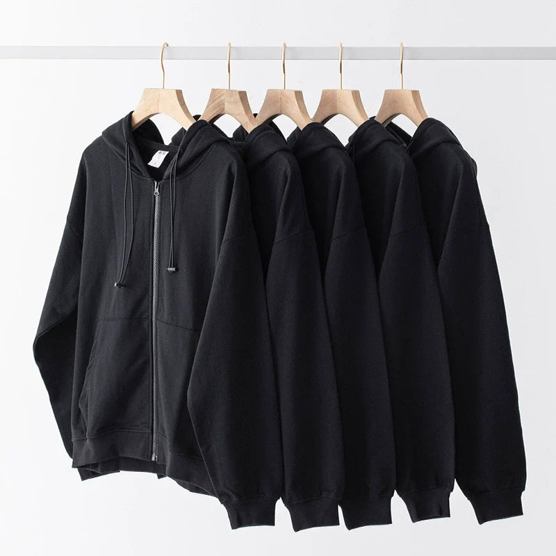 26 Solid color men's sweatshirt for spring and autumn