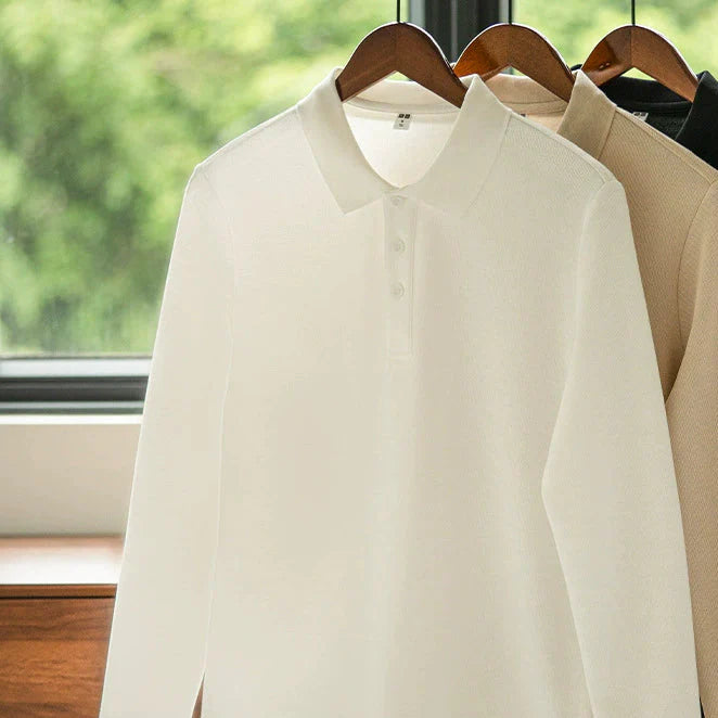 26 long-sleeved polo shirt