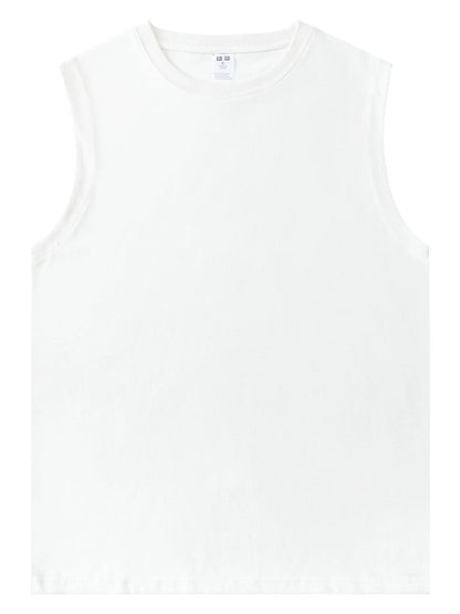 26 pure cotton crew neck vest