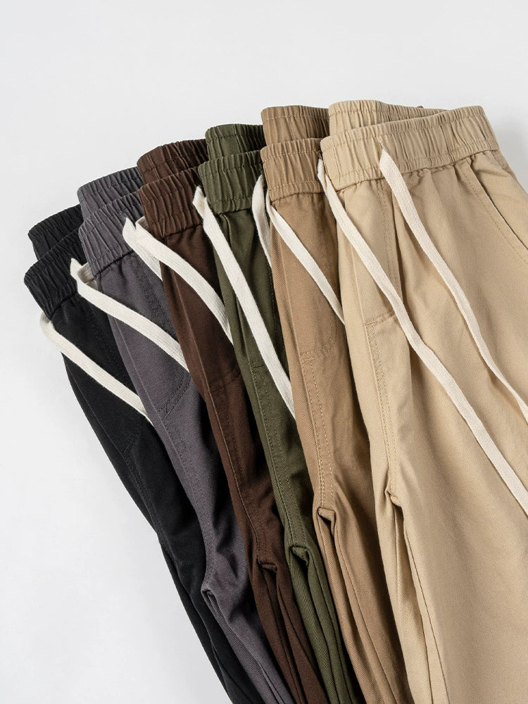 26 Straight-leg pants, versatile casual pants, couple's long pants