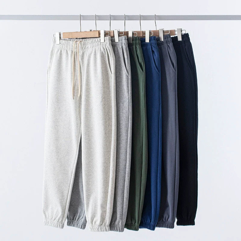 26 Fleece style casual pants straight leg sweatpants