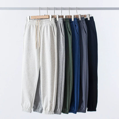 26 Fleece style casual pants straight leg sweatpants