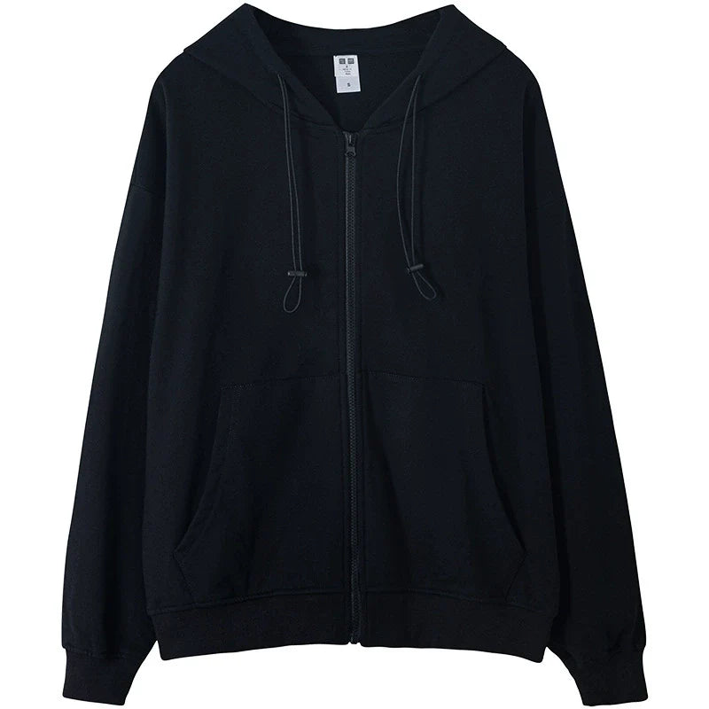 26 Solid color men's sweatshirt for spring and autumn