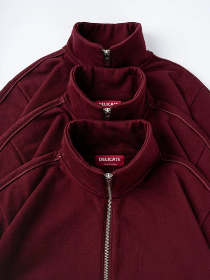 26 New burgundy jacket