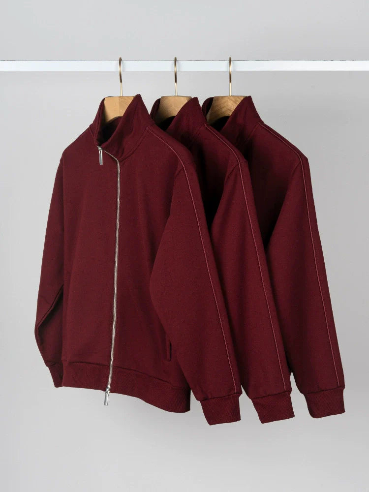 26 New burgundy jacket